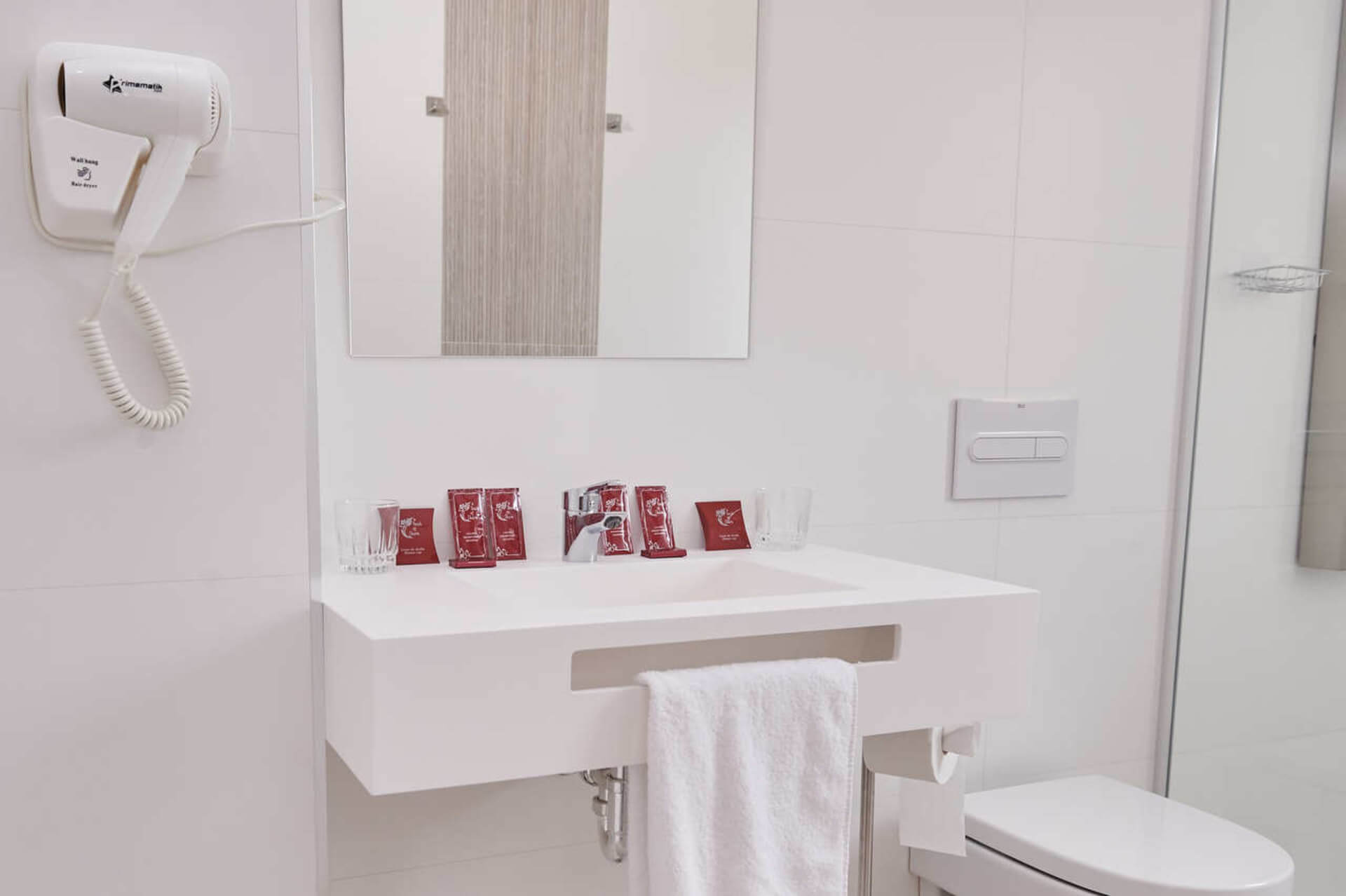Lavabo de la habitación triple